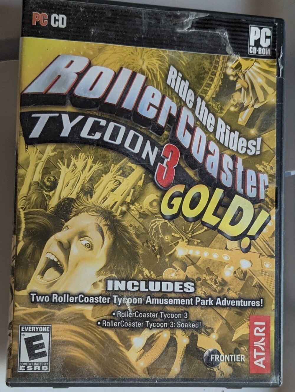 RollerCoaster Tycoon 3 GOLD! PC Game Retro Gaming
